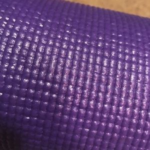 Purple yoga mat